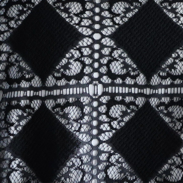 画像13: 「北陸」カットブローシェレース ハーフスリーブ ポロ カーディガン【MADE IN JAPAN】『日本製』【送料無料】/ Upscape Audience (13)