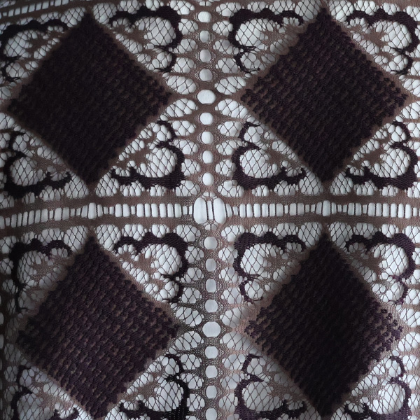 画像5: 「北陸」カットブローシェレース ハーフスリーブ ポロ カーディガン【MADE IN JAPAN】『日本製』【送料無料】/ Upscape Audience (5)