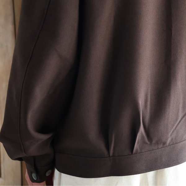 画像8: Naturemier™️（ナチュレミア）TECH リネンライクトロピカル ドリズラー ジャケット【MADE IN JAPAN】『日本製』【送料無料】/ Upscape Audience (8)