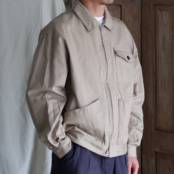 画像10: 「遠州」ヴィンテージツイル ドリズラー ジャケット【MADE IN JAPAN】『日本製』/ Upscape Audience (10)