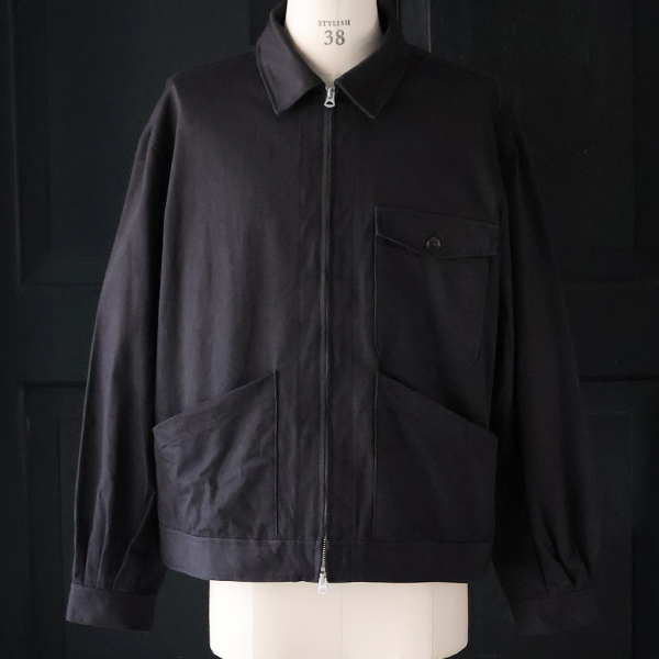 画像2: 「遠州」ヴィンテージツイル ドリズラー ジャケット【MADE IN JAPAN】『日本製』/ Upscape Audience (2)