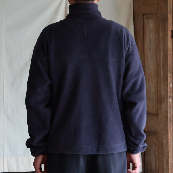 画像5: アンチピリング フリース ミリタリースリーブ フィンガーホール付き ドローコード スタンドZIPジャケット【MADE IN JAPAN】『日本製』/ Upscape Audience (5)