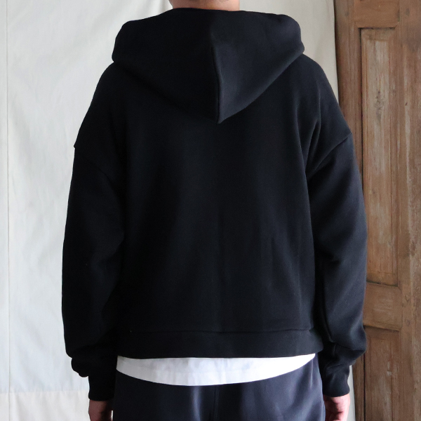 画像13: 「和歌山」 30/8吊り裏毛 (13オンス) ボクシー クロップド フードZIPパーカー【MADE IN JAPAN】【送料無料】『日本製』 / Upscape Audience (13)