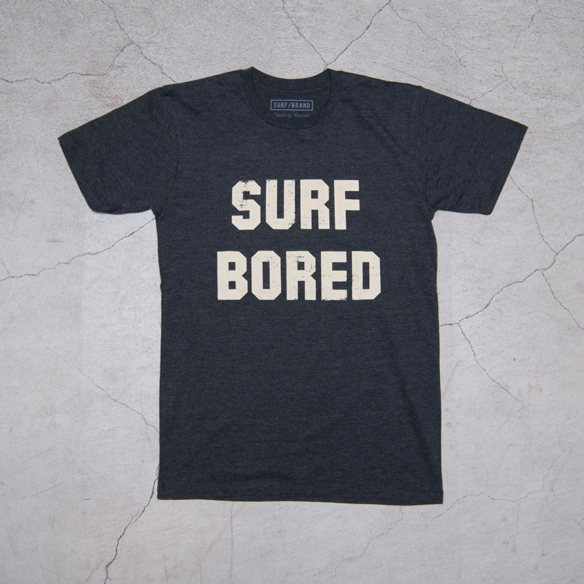 画像2: 【RE PRICE / 価格改定】"BORED" 半袖Tシャツ / SURF/BRAND (2)