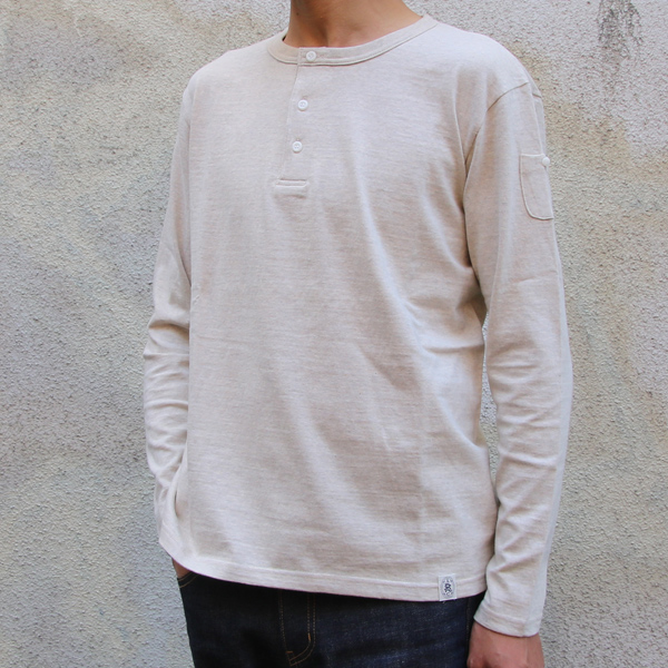 画像: Riding High / LOOPWHEEL HENLEY L/S T-SHIRTS【MADE IN JAPAN】『日本製』