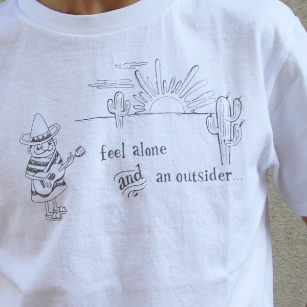 画像2: 【RE PRICE/価格改定】EggSand BY Doodles×RIDING HI Print  S/S Tee(ALONE) (2)