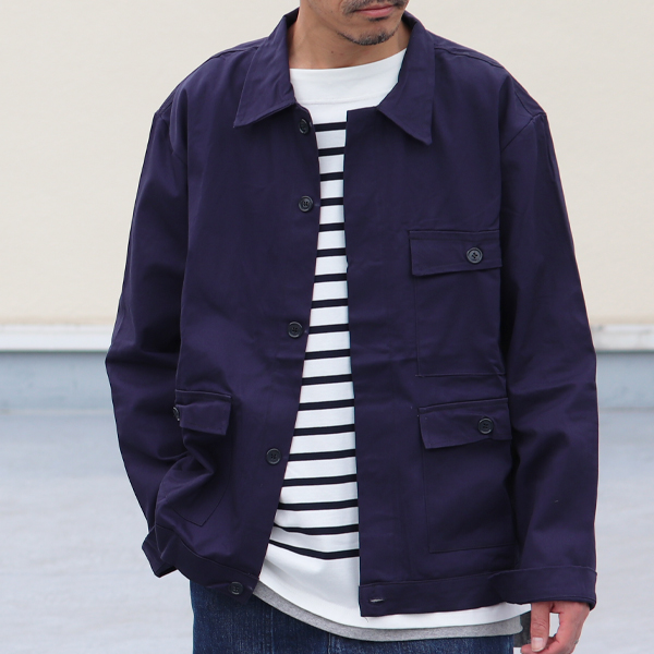 DEAD STOCK / ITALIA M.M.(MARINA MILITARE) WORK JACKET（イタリア軍