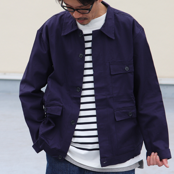 DEAD STOCK / ITALIA M.M.(MARINA MILITARE) WORK JACKET（イタリア軍