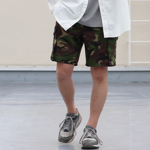 DEAD STOCK / BRITISH ARMY DPM CAMO Lightweight Cargo Shorts