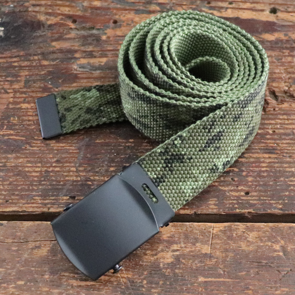 画像: DEAD STOCK/Canadian Armed CADPAT BELT(カナダ軍 CADPATキャンバスペルト）