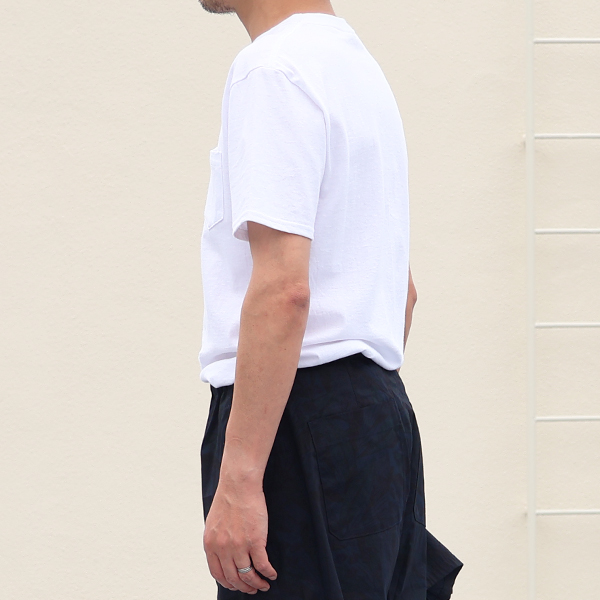 画像4: USAファブリック丸胴国産ポケットTEE【FABRIC MADE IN USA】【ASSEMBLED IN JAPAN】『日本製』 (4)