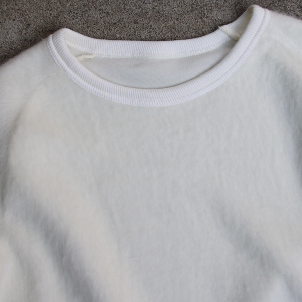 画像: 【RE PRICE/価格改定】パイルシャギー サドルショルダー C/N L/S ニットソー【MADE IN JAPAN】『日本製』/ Upscape Audience