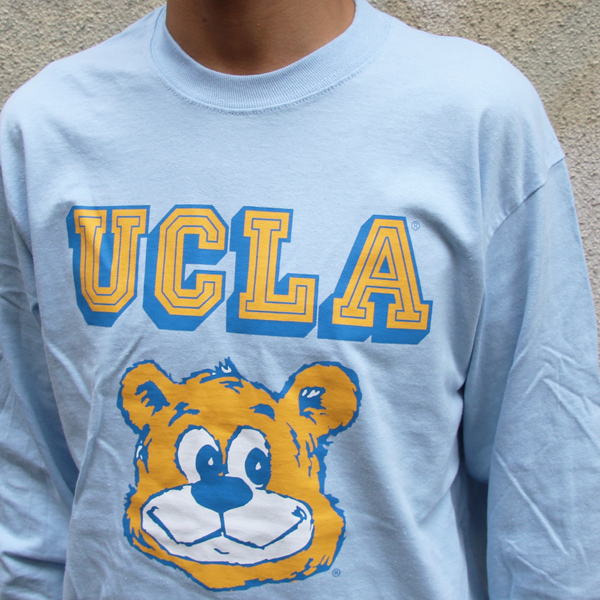 画像: 【RE PRICE / 価格改定】UCLA"UCLA BERA" 6oz米綿丸胴L/S Tee/ Audience
